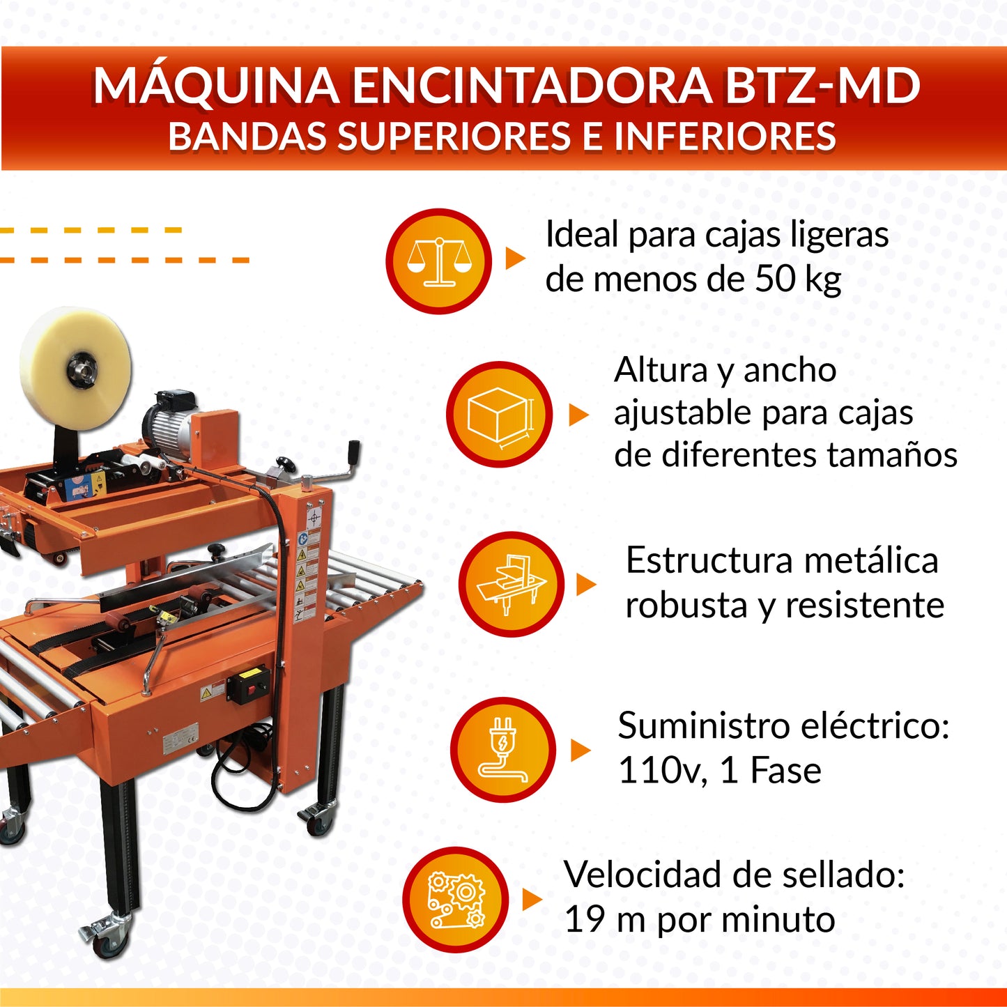 Encintadora BTZ-MD