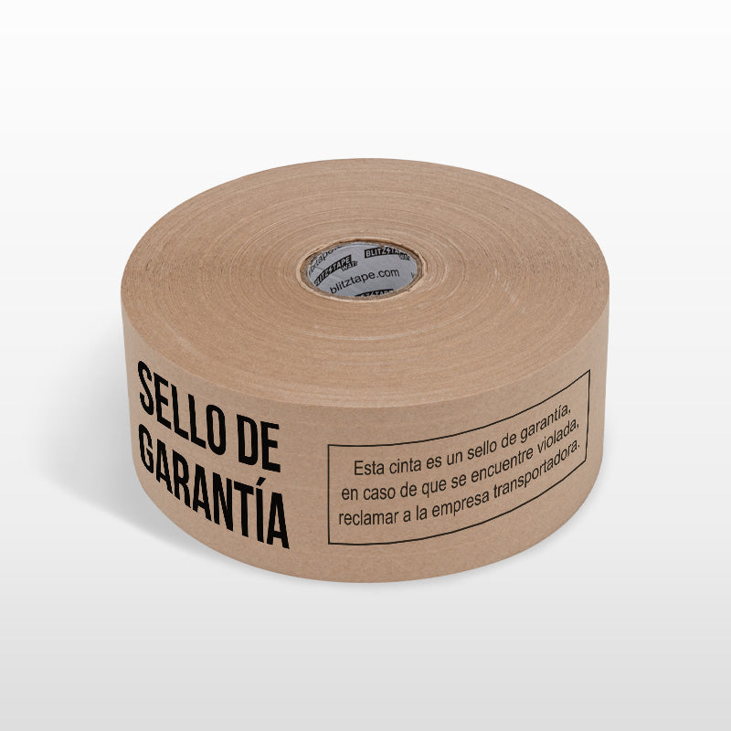 Cinta impresa WATr “Sello de Garantía”