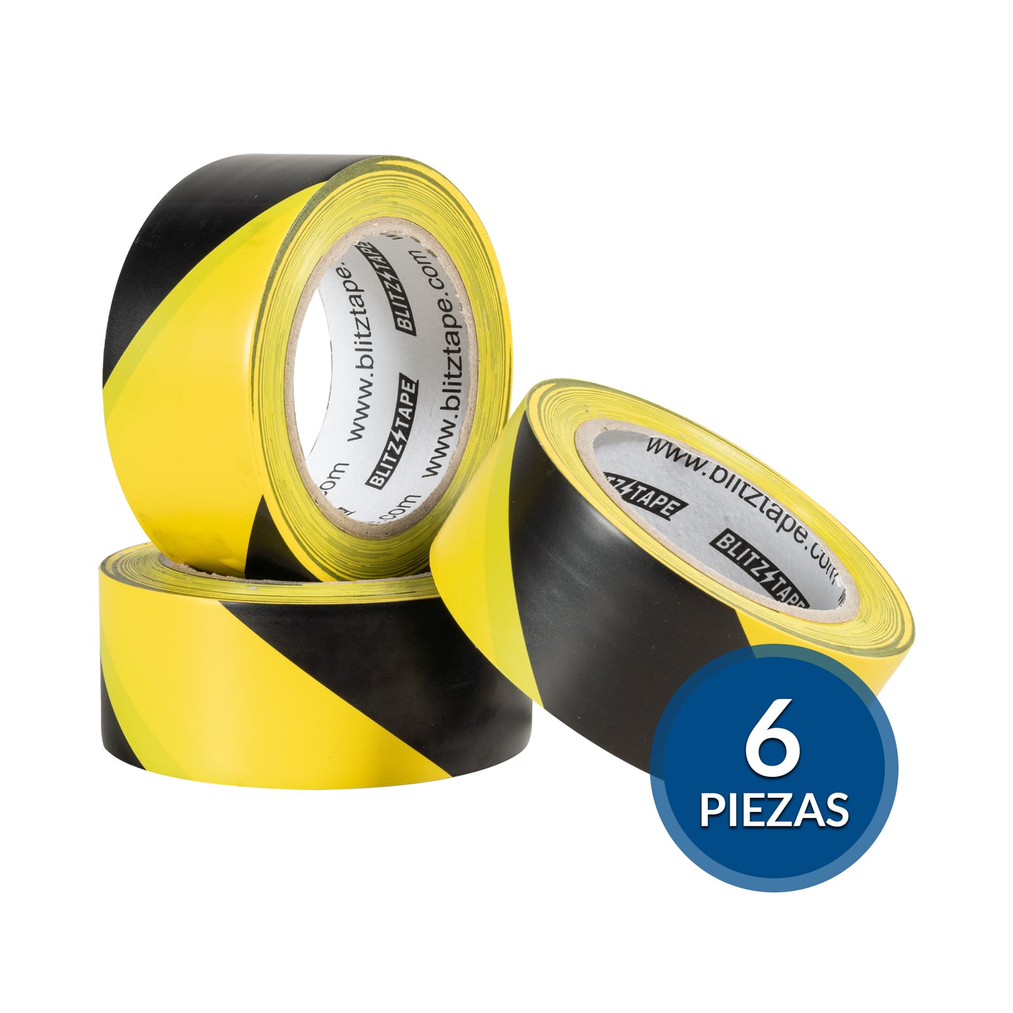 Cinta de marcaje 44mm X 33m de largo calibre 150 micras