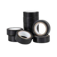 Cinta de PVC negra 19 mm × 8 m